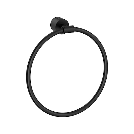 Grohe Atrio 8-in. Towel Ring, Black 408872430